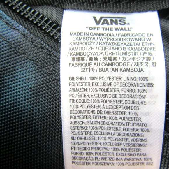 Vans Old Skool H20 Galaxy Backpack School Travel Bag 22L NEW - Picture 15 of 15